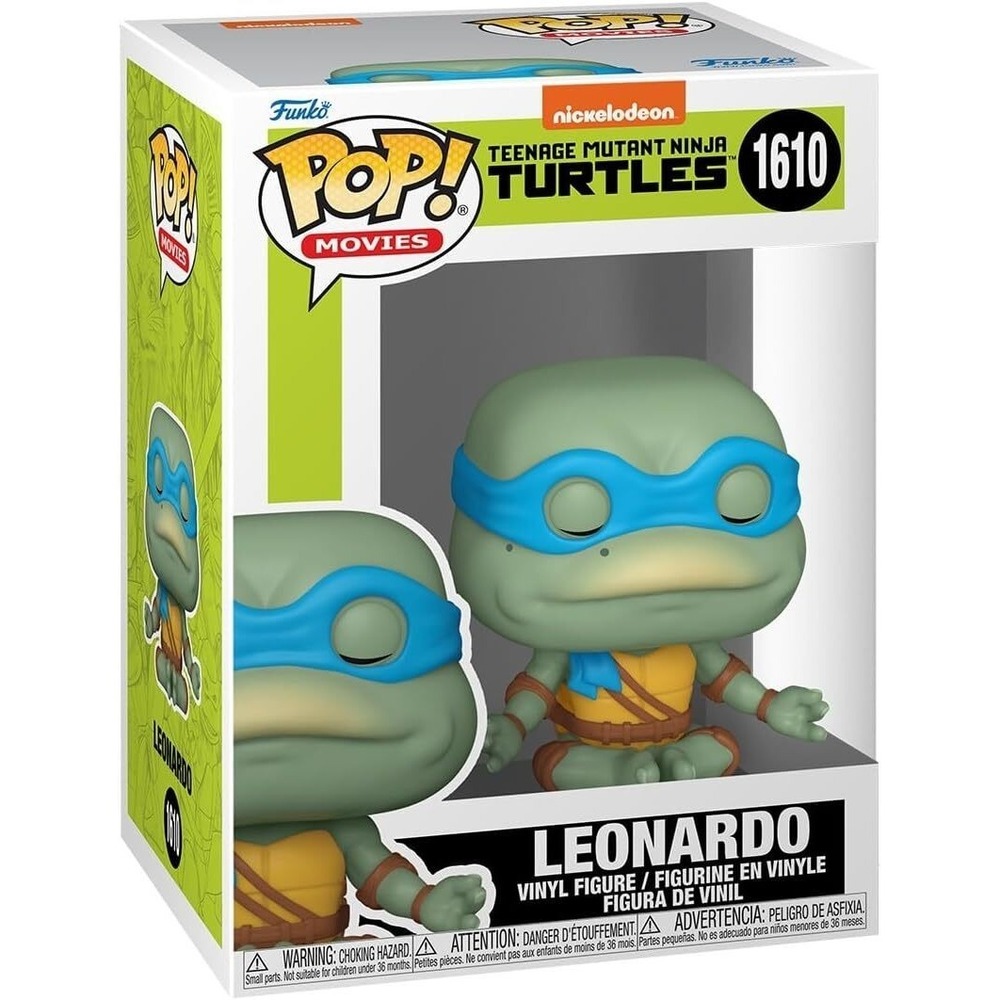 Funko Pop #1610 Leonardo‎ TMNT Mutant Mayhem Teenage Mutant Ninja Turtles Vinyl